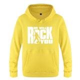 We Will Rock You Hoodies
