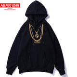 Aelfric Eden Necklace Embroidery Hoodie