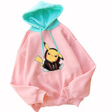 Cartoon Pikachu Hoodie
