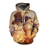 One Piece 3D Hoodies