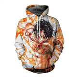 One Piece 3D Hoodies