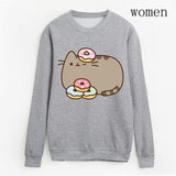 Cartoon Cat Sweatshirt