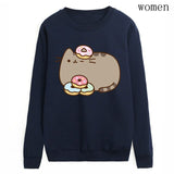 Cartoon Cat Sweatshirt