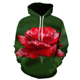 Rose 3D Hoodie