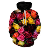 Rose 3D Hoodie