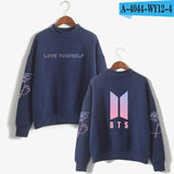 Love Yourself Kpop Women Sweatshirts