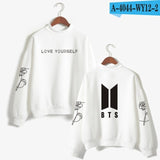 Love Yourself Kpop Women Sweatshirts