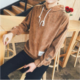 Casual Solid Hoodie