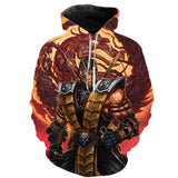 Mortal Kombat 3D Hoodies